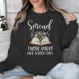 Spread Those Pages Like A Good Girl Bookworm Book Lover Unisex Sweatshirt
