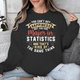 Statistics Major Student Shirt Graduation College Unisex Sweatshirt