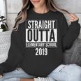 Straight Outta Elementary School 2019 Graduation Fun Unisex Sweatshirt