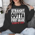 Straight Outta First Grade Class Of 2018 Graduation Unisex Sweatshirt