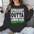 Straight Outta Junior High School Class Of 2022 Graduation Unisex Sweatshirt
