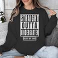Straight Outta Kindergarten TShirt Graduation Tee Unisex Sweatshirt