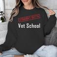 Straight Outta Vet School Graduation Veternarians I Survived Unisex Sweatshirt