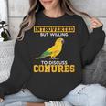 Sun Conure Introvert Parrot Bird Sun Conure Unisex Sweatshirt Sun Conure Introvert Parrot Bird Sun Conure Unisex Sweatshirt