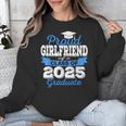 Super Proud Girlfriend Of 2025 Graduate Graduation Family Unisex Sweatshirt