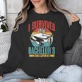 I Survived My Bachelor's Degree Party Bachelor Graduation Unisex Sweatshirt