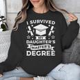 I Survived My Daughter's Master's Degree Graduation Unisex Sweatshirt