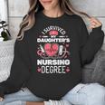 I Survived My Daughter's Nursing Degree School Graduation Unisex Sweatshirt