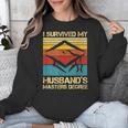 I Survived My Husband's Master's Degree Graduation Unisex Sweatshirt