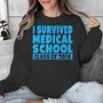 I Survived Medical School Class Of 2018 Graduation Unisex Sweatshirt