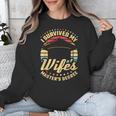 Survived My Wife's Master's Degree College Graduation Unisex Sweatshirt