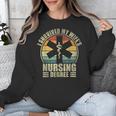 I Survived My Wife's Nursing Degree Nursing Graduation Unisex Sweatshirt