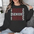 Swimming Senior Night Swimming Senior 2025 Graduation 40 Unisex Sweatshirt