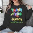 Thank You Teacher Appreciation Graduation Men Women Kids Unisex Sweatshirt