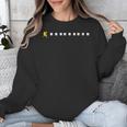 Thanksgiving Fun Nostalgia Pixels Shopping Therapy Unisex Sweatshirt