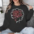 Historical College Graduation HBCU Grad Black Queen Unisex Sweatshirt