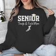 Track & Field Senior Mom Class Of 2026 Graduation 26 Unisex Sweatshirt