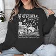 Unapologetically Anti Social Book Club Introvert Reader Unisex Sweatshirt