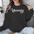 Uncomfy Uncomfortable Introvert Love Is Blind Quote Unisex Sweatshirt