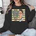 Never Underestimate Girl Read Book Reading Librarian Women Unisex Sweatshirt