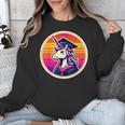 Unicorn University Graduation Graduating School Girl Cute Unisex Sweatshirt