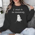 I Used To Be Somebody Nostalgia Halloween Spooky Season Unisex Sweatshirt