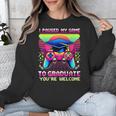 Video Gamer Graduate Graduation Grad Gaming Unisex Sweatshirt