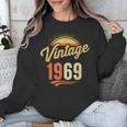 Vintage 1969 Retro Era Badge For Nostalgia Fans Unisex Sweatshirt Vintage 1969 Retro Era Badge For Nostalgia Fans Unisex Sweatshirt