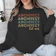 Vintage Architect Est 2018 Graduation 2018 Unisex Sweatshirt