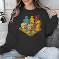 Vintage Board Game Art – Tabletop Nostalgia Unisex Sweatshirt