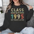 Vintage Class Of 1995 30th Reunion Alumni Graduation Party Unisex Sweatshirt