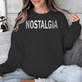Vintage Nostalgia Distressed Retro Vibes Unisex Sweatshirt Vintage Nostalgia Distressed Retro Vibes Unisex Sweatshirt