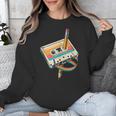 Vintage Pencil Rewind Cassette Tape Nostalgia Party 80s 90s Unisex Sweatshirt
