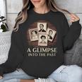 Vintage Portrait Photography Memory Nostalgia Vibe Unisex Sweatshirt Vintage Portrait Photography Memory Nostalgia Vibe Unisex Sweatshirt