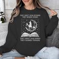 Vintage They Didn't Burn Witches They Burned Women Ban Books Unisex Sweatshirt Vintage They Didn't Burn Witches They Burned Women Ban Books Unisex Sweatshirt