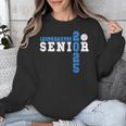 Volleyball Senior Night Volleyball Senior 2025 Graduation 23 Unisex Sweatshirt