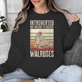 Walrus Lover Introvert Walrus Unisex Sweatshirt Walrus Lover Introvert Walrus Unisex Sweatshirt