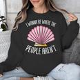 I Wanna Be Where The People Aren't Introverted Introvert Unisex Sweatshirt