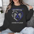 I Wear Blue In Memory Of My Grandpa Colon Cancer Awareness Unisex Sweatshirt