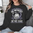I Wear Periwinkle In Memory My Dad Stomach Cancer Awareness Unisex Sweatshirt