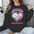 I Wear Pink In Memory Of Daughter Breast Cancer Awareness Unisex Sweatshirt