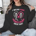 I Wear Pink In Memory Of Great Aunt Breast Cancer Shirts Tee Unisex Sweatshirt
