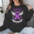 I Wear Purple In Memory Of My Mom Alzheimers Awarenesss Unisex Sweatshirt I Wear Purple In Memory Of My Mom Alzheimers Awarenesss Unisex Sweatshirt