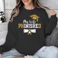 My Wife Phinished PhD Graduation Family Matching Unisex Sweatshirt