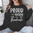 Wife's Graduation Shirt 2018 Proud Husband Of a Graduate Unisex Sweatshirt