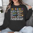 I Will Read Books On A Boat Fun Reading Lover Unisex Sweatshirt