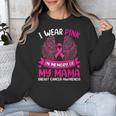 Wings Breast Cancer Shirt I Wear Pink In Memory Of My Mama Unisex Sweatshirt