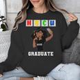 Women HBCU Grad 2025 College Graduation Apparel Unisex Sweatshirt