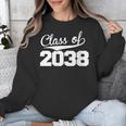 Women's Class Of 2038 Kid Adult Future Year Kindergarten Graduation Unisex Sweatshirt