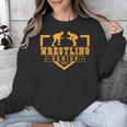 Wrestling Senior Night Wrestling Senior 2025 Graduation 17 Unisex Sweatshirt
